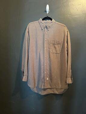 Vintage Ivy Crew Country Classics Houndstooth Button Down Shirt XL